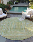 Addison Rugs Haelara Green Washable Indoor-Outdoor Rug