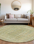 Addison Rugs Haelara Green Washable Indoor-Outdoor Rug