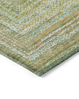 Addison Rugs Haelara Green Washable Indoor-Outdoor Rug