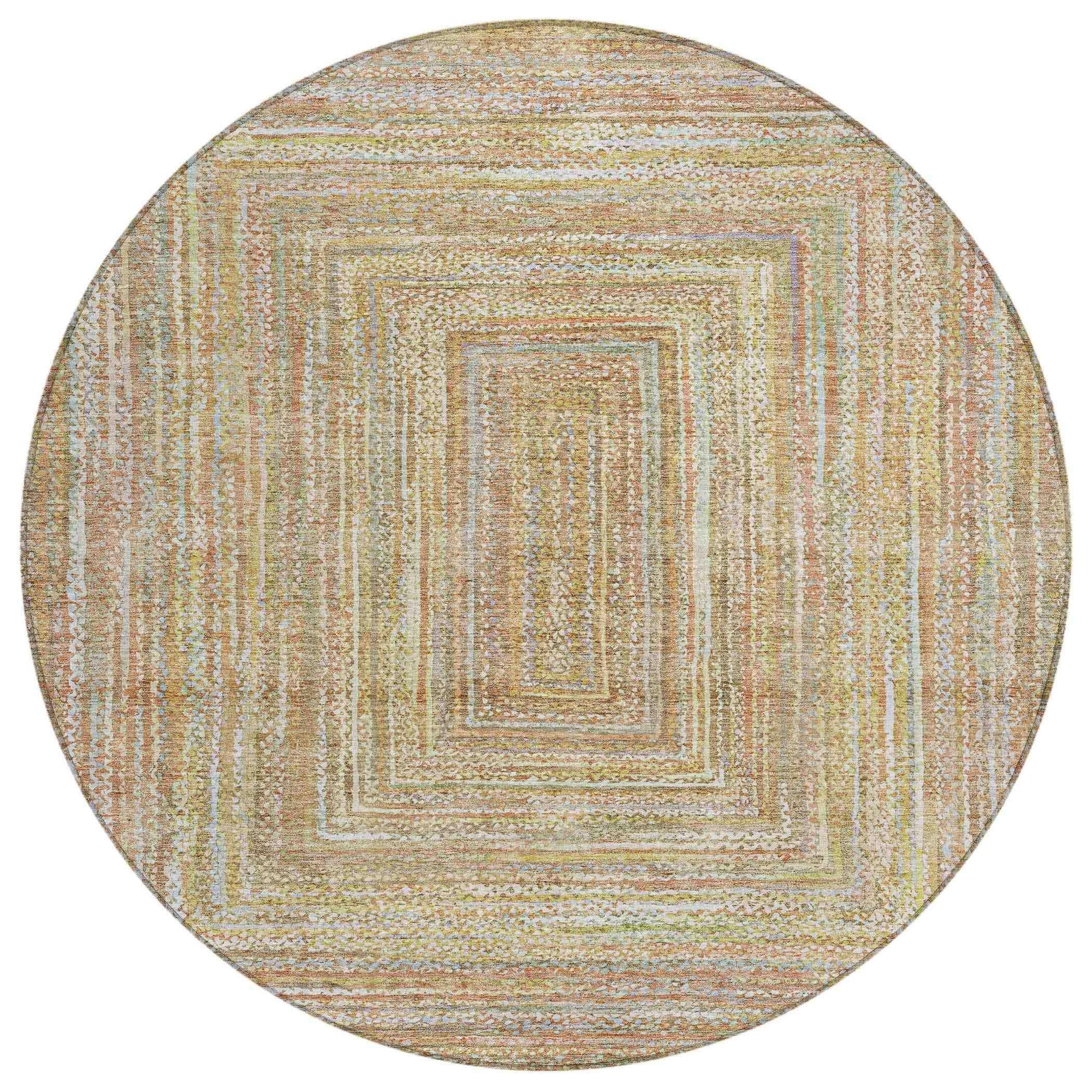 Addison Rugs Haelara Brown Washable Indoor-Outdoor Rug
