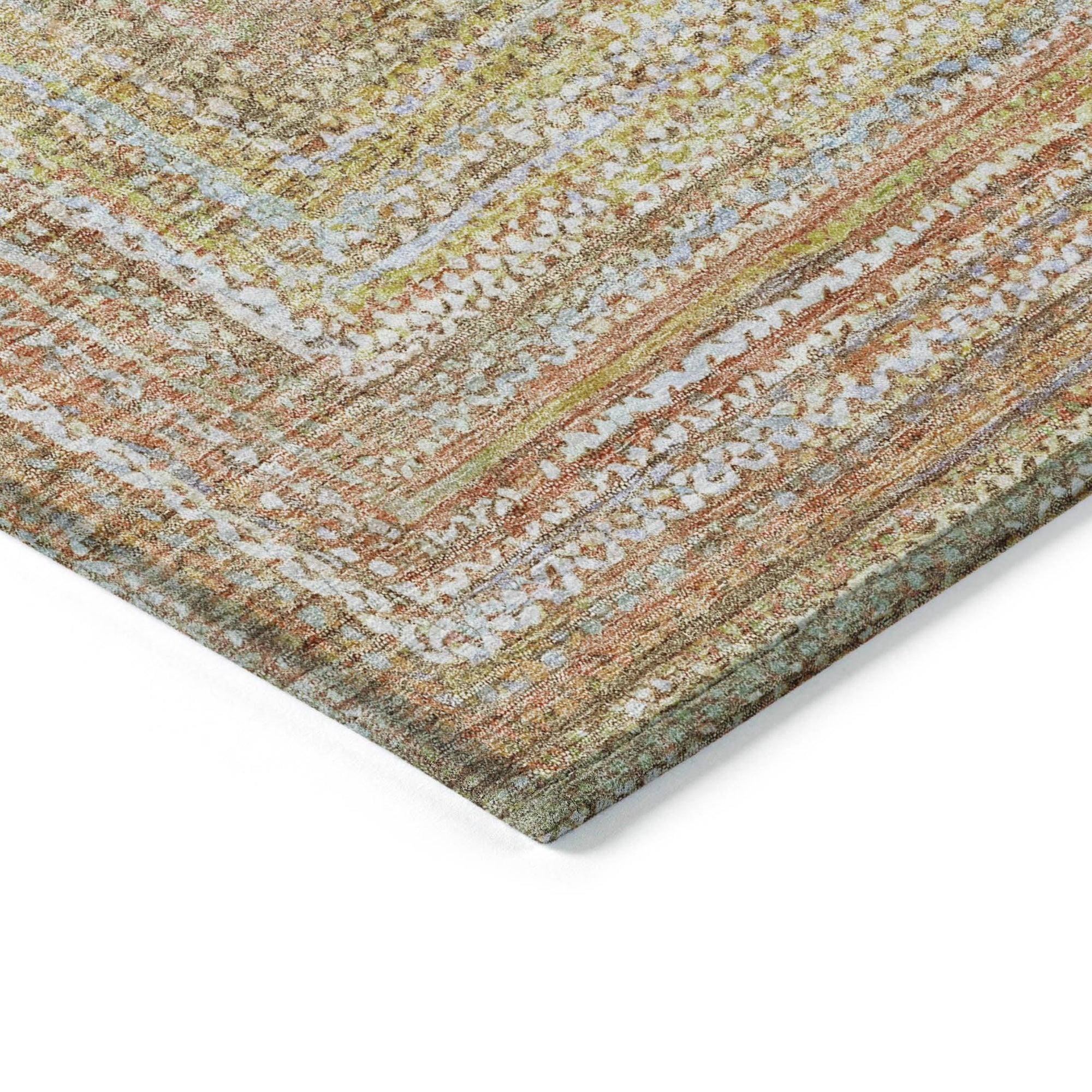 Addison Rugs Haelara Brown Washable Indoor-Outdoor Rug