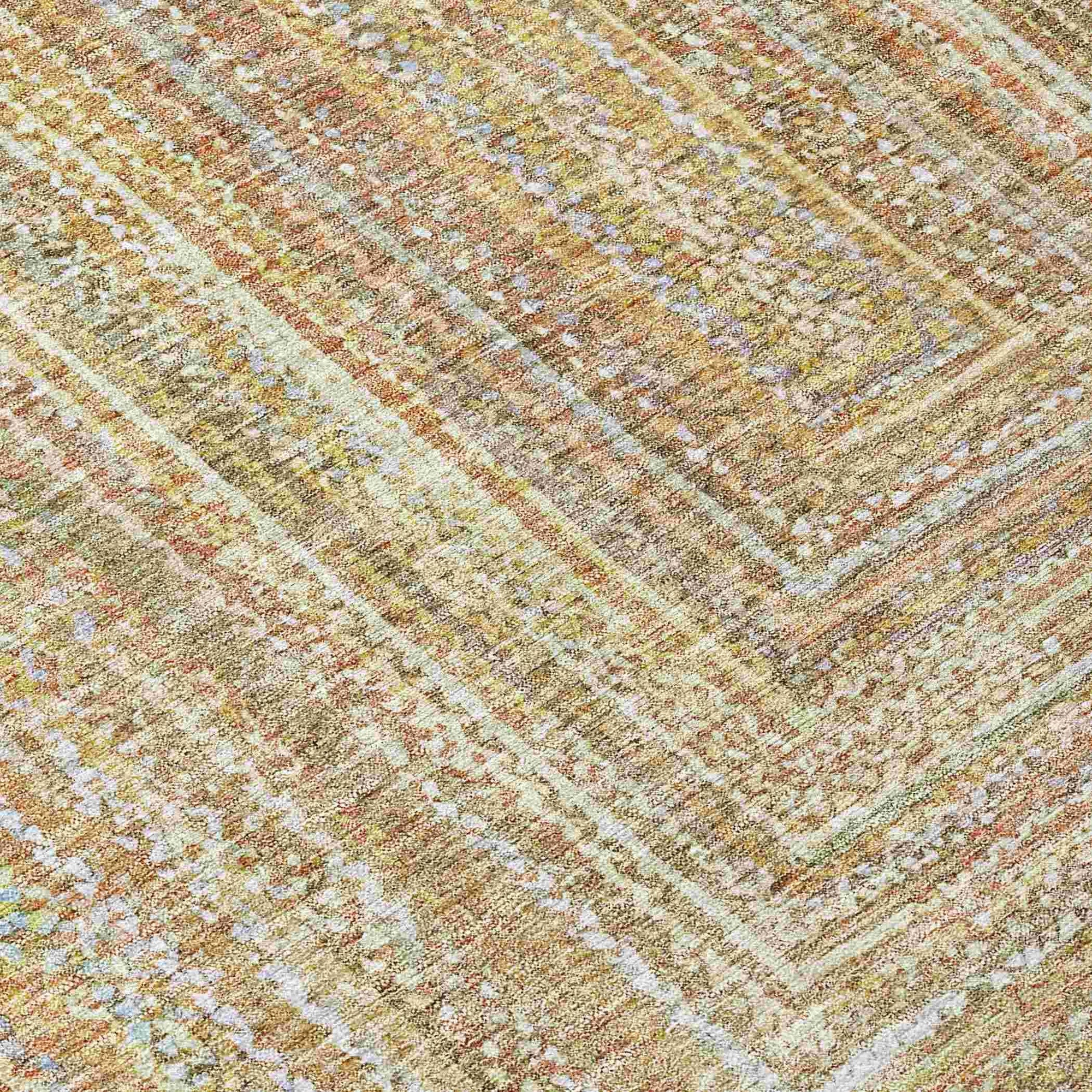 Addison Rugs Haelara Brown Washable Indoor-Outdoor Rug