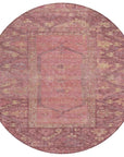 Addison Rugs Haelaris Pink Washable Indoor-Outdoor Rug
