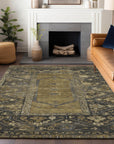 Addison Rugs Haelaris Brown Washable Indoor-Outdoor Rug