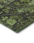 Addison Rugs Haelaris Green Washable Indoor-Outdoor Rug