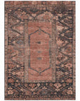 Addison Rugs Haelaris Orange Washable Indoor-Outdoor Rug