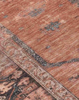 Addison Rugs Haelaris Orange Washable Indoor-Outdoor Rug