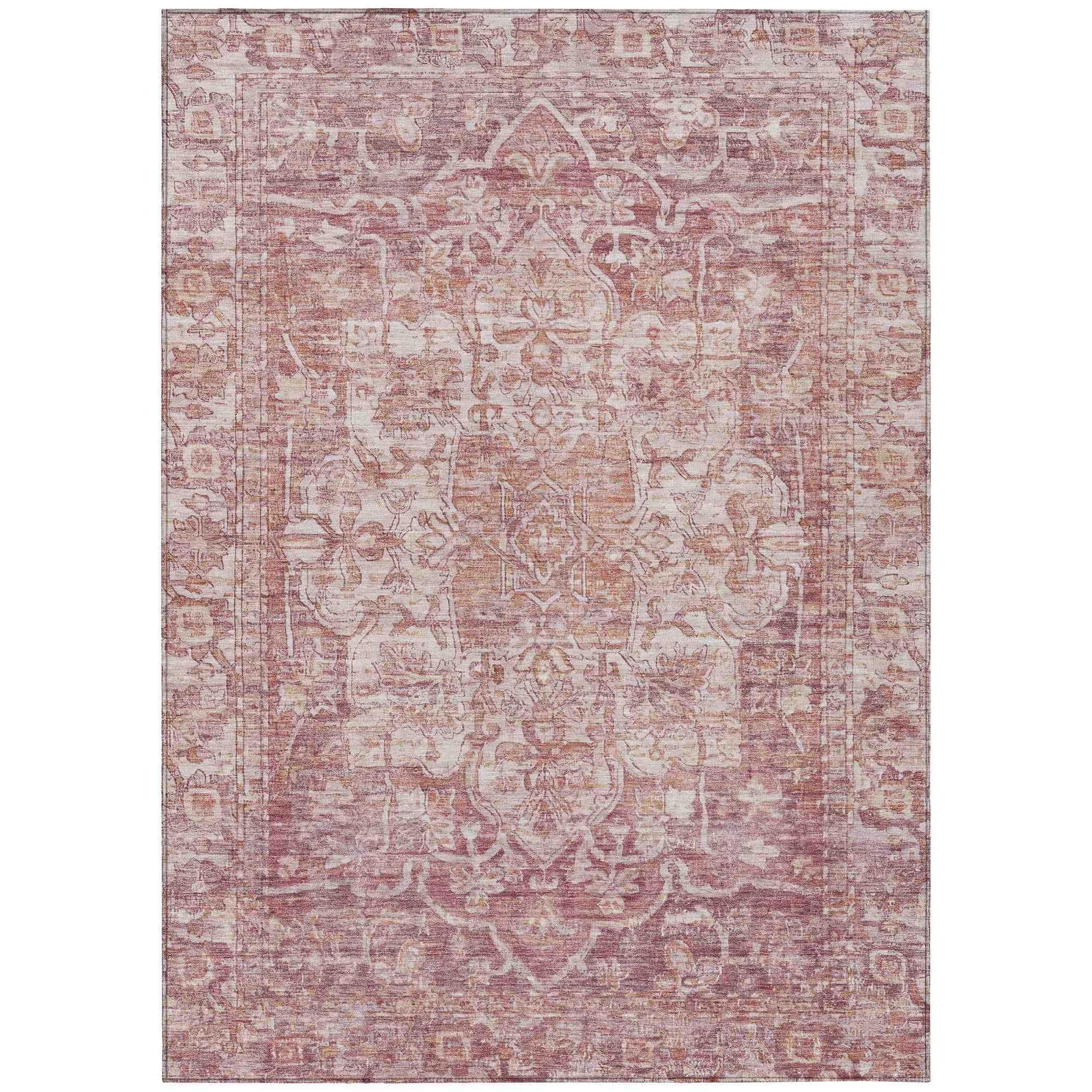 Addison Rugs Haelas Paprika Washable Indoor-Outdoor Rug