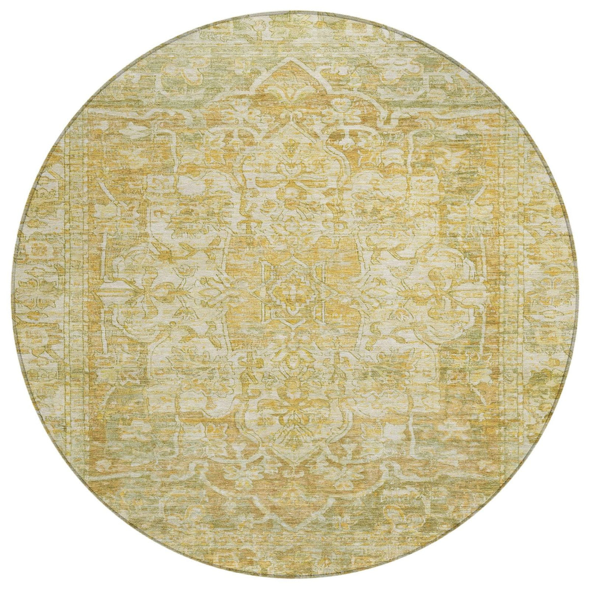 Haelas Brown Washable Indoor-Outdoor Rug - Area Rug, Ships in 2-3 Days - view 7