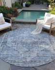 Addison Rugs Haeleth Blue Washable Indoor-Outdoor Rug