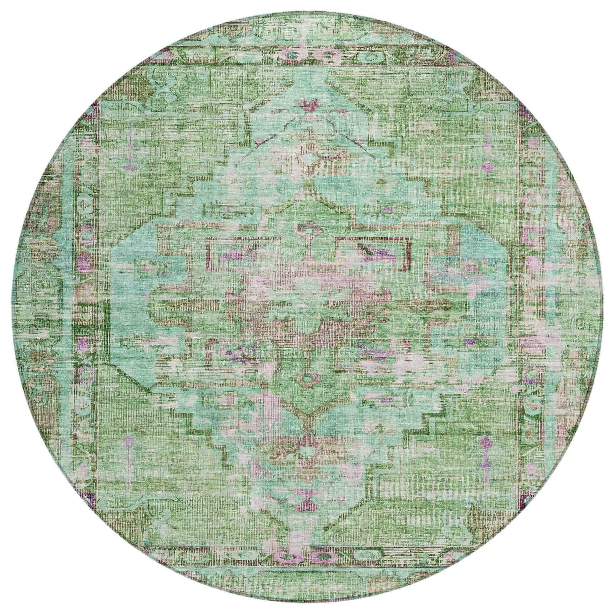 Addison Rugs Haelien Aloe Washable Indoor-Outdoor Rug