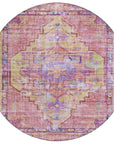 Addison Rugs Haelien Pink Washable Indoor-Outdoor Rug