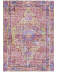 Addison Rugs Haelien Pink Washable Indoor-Outdoor Rug