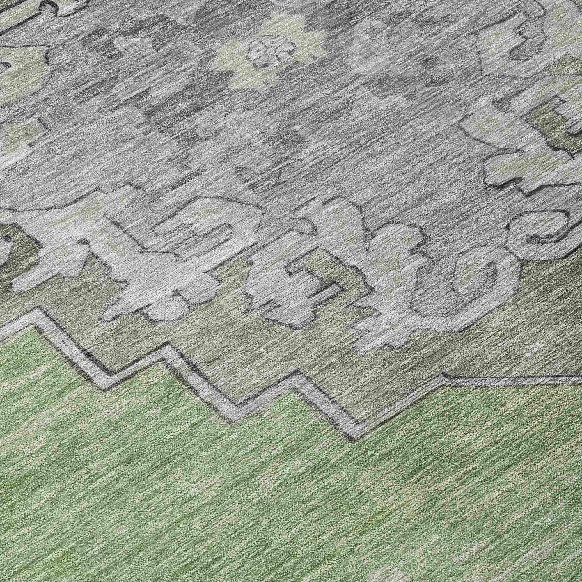 Addison Rugs Haelion Aloe Washable Indoor-Outdoor Rug
