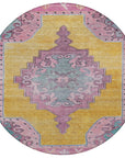 Addison Rugs Haelion Gold Washable Indoor-Outdoor Rug
