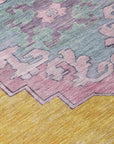 Addison Rugs Haelion Gold Washable Indoor-Outdoor Rug