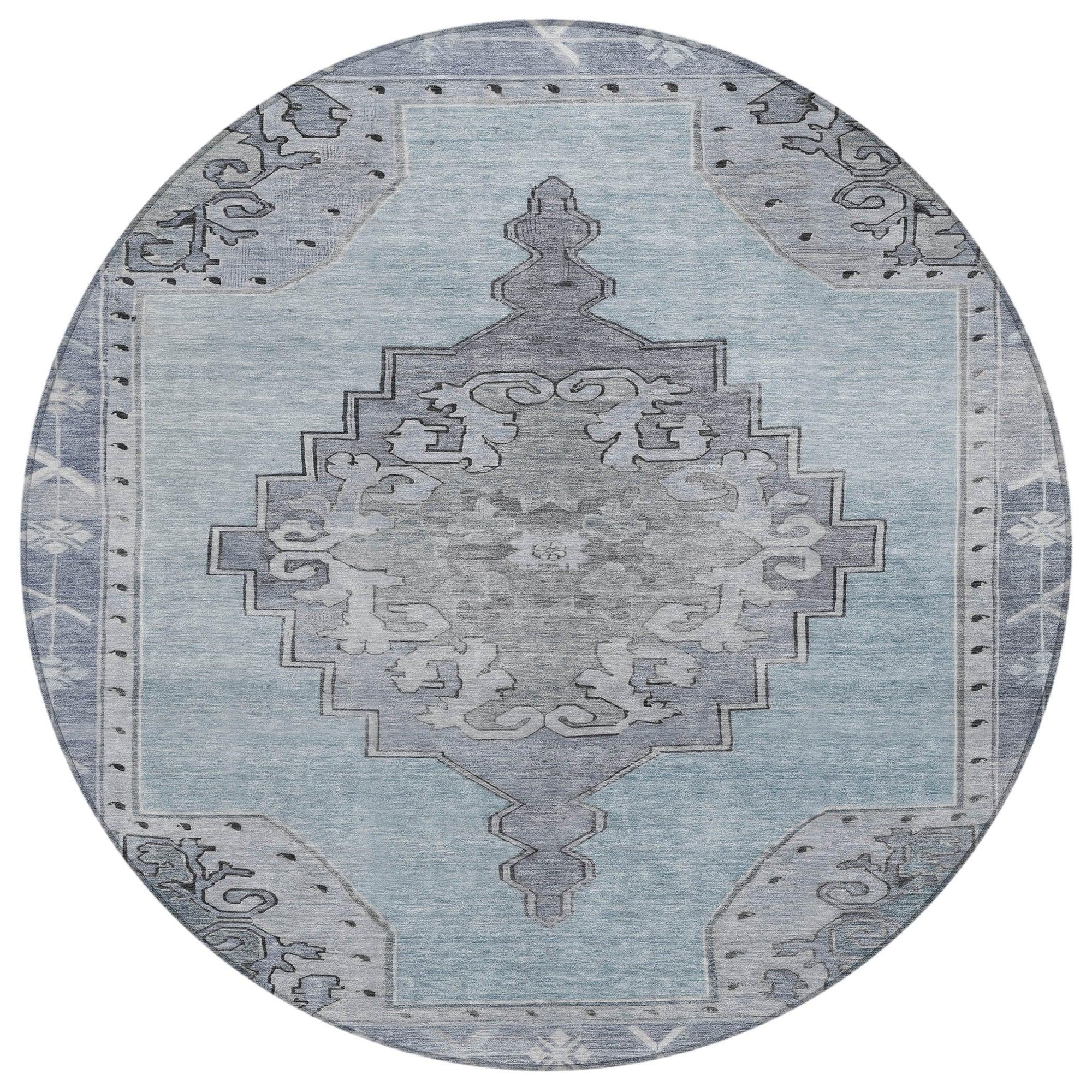 Addison Rugs Haelion Sky Washable Indoor-Outdoor Rug