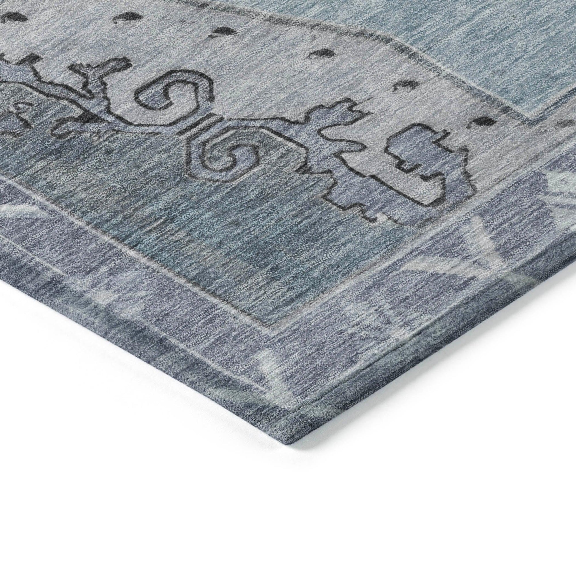 Addison Rugs Haelion Sky Washable Indoor-Outdoor Rug