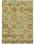 Addison Rugs Haelira Gold Washable Indoor-Outdoor Rug