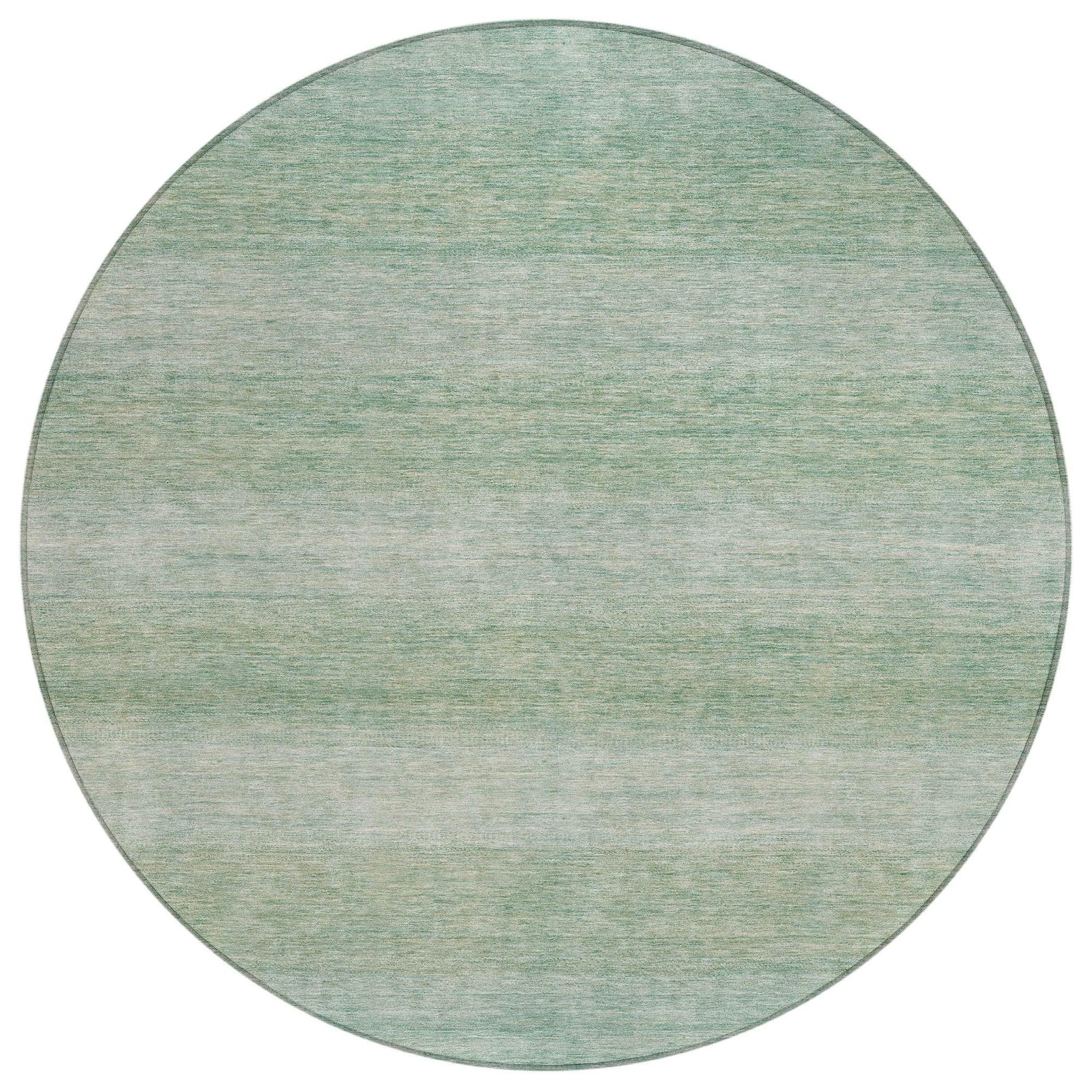 Addison Rugs Haelius Teal Washable Indoor-Outdoor Rug