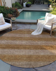 Addison Rugs Haelius Brown Washable Indoor-Outdoor Rug