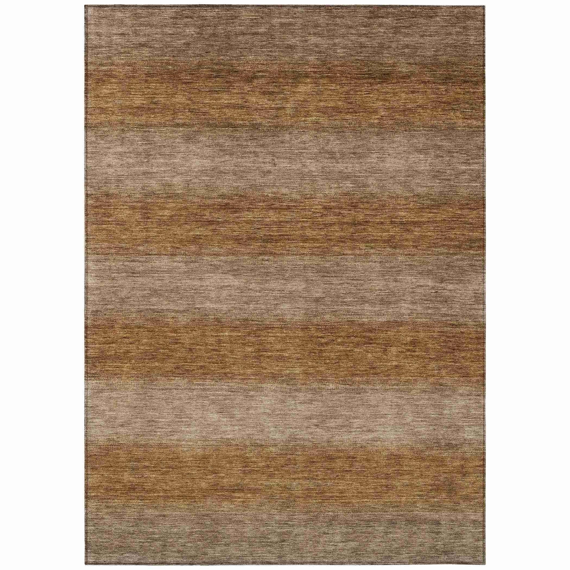 Addison Rugs Haelius Brown Washable Indoor-Outdoor Rug