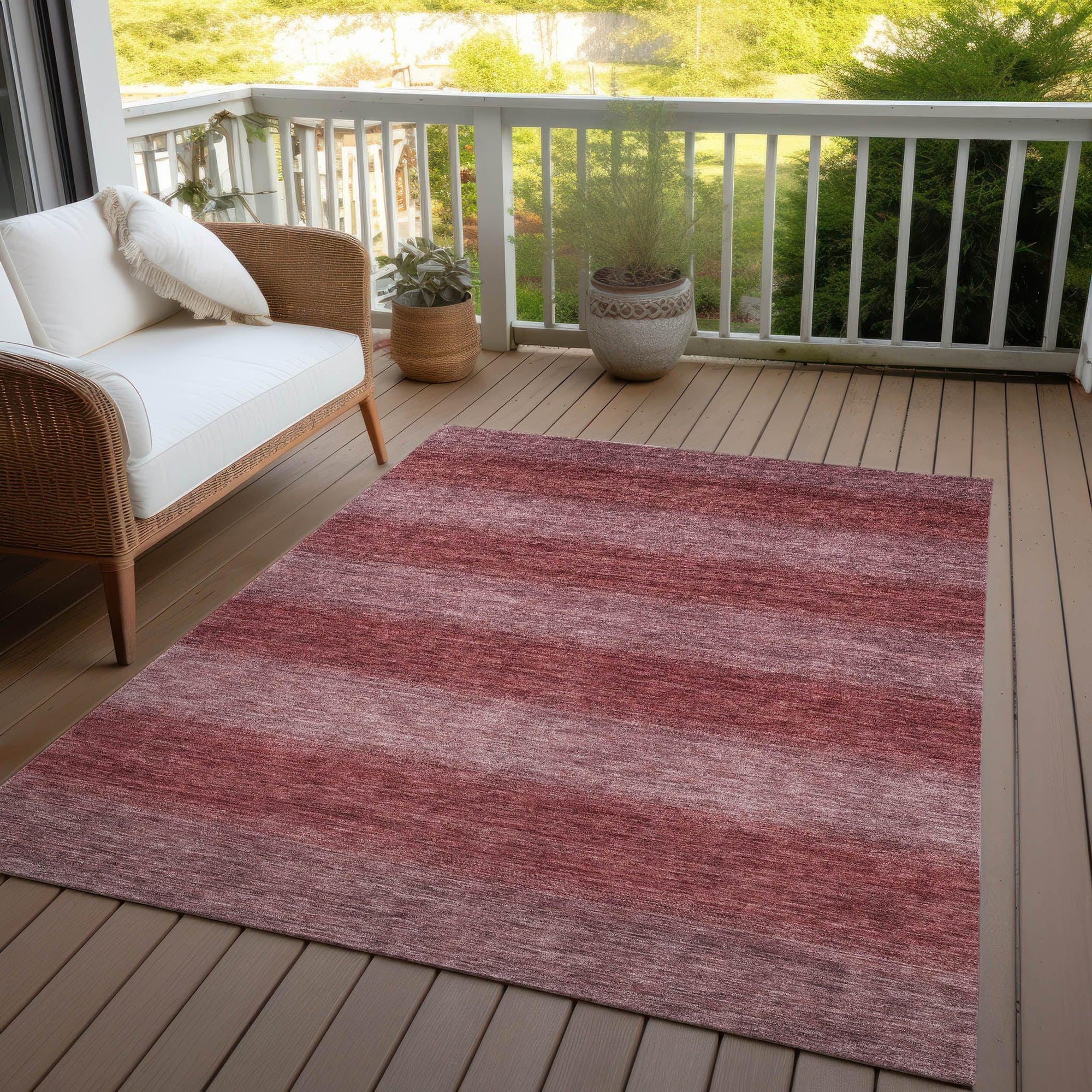 Addison Rugs Haelius Paprika Washable Indoor-Outdoor Rug