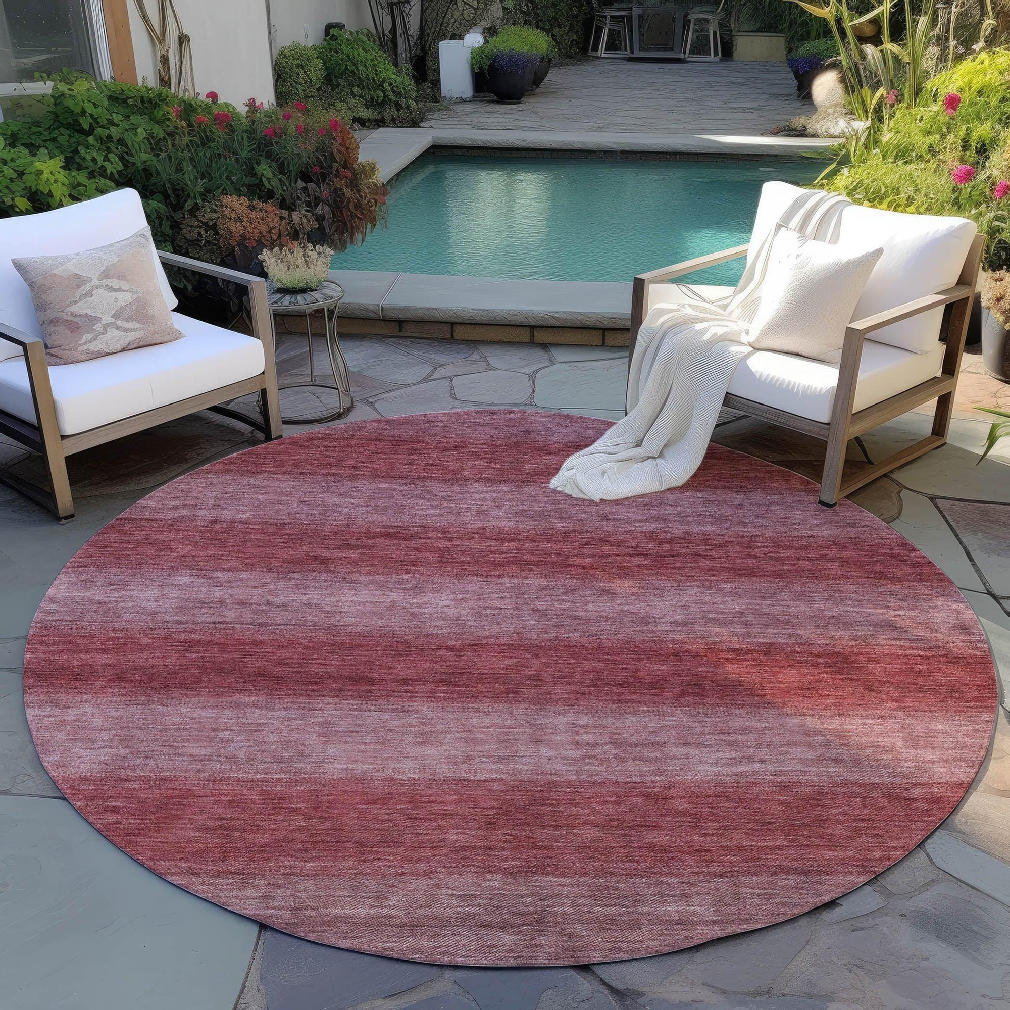 Addison Rugs Haelius Paprika Washable Indoor-Outdoor Rug