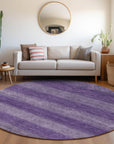 Addison Rugs Haelius Purple Washable Indoor-Outdoor Rug