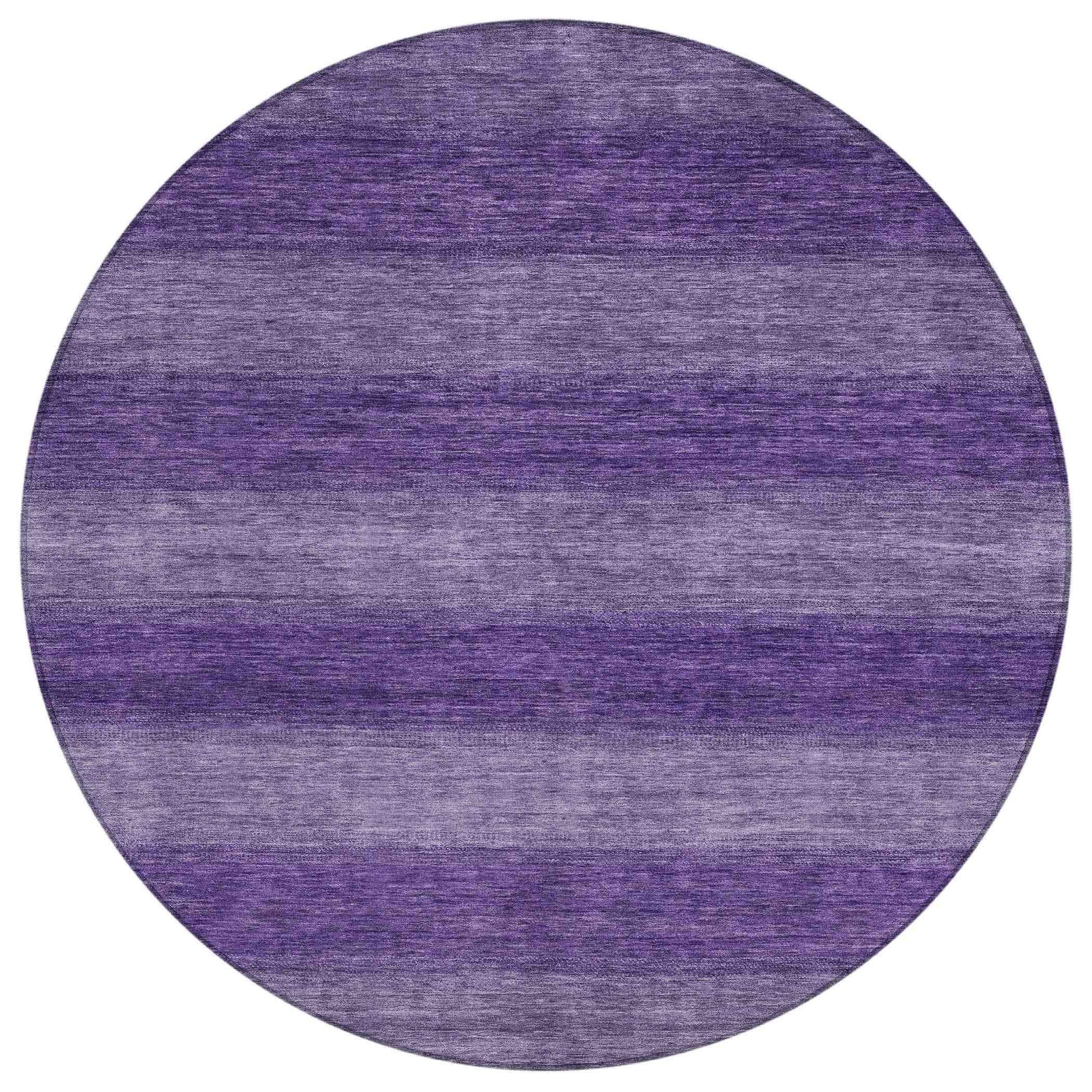 Addison Rugs Haelius Purple Washable Indoor-Outdoor Rug