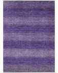 Addison Rugs Haelius Purple Washable Indoor-Outdoor Rug