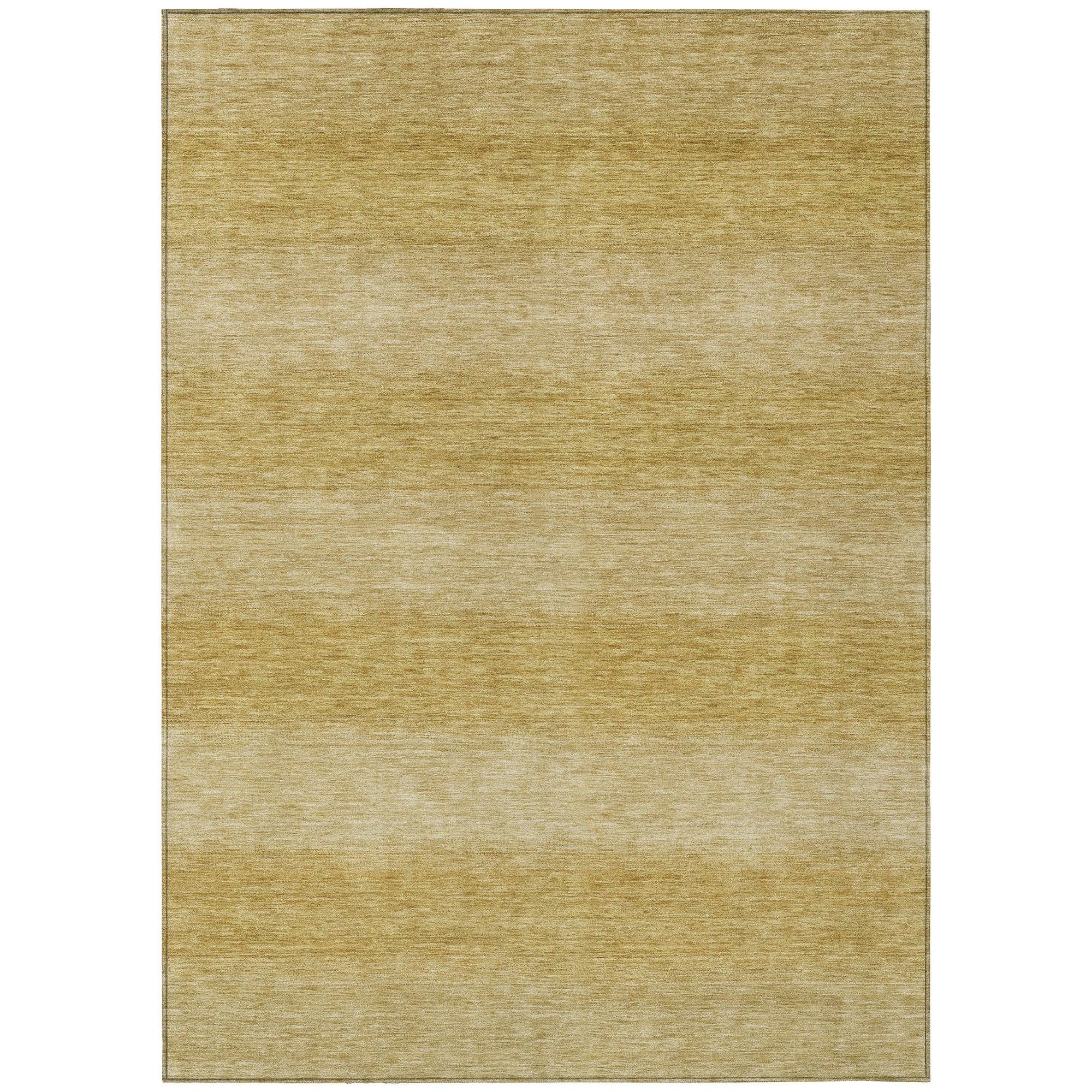 Addison Rugs Haelius Gold Washable Indoor-Outdoor Rug