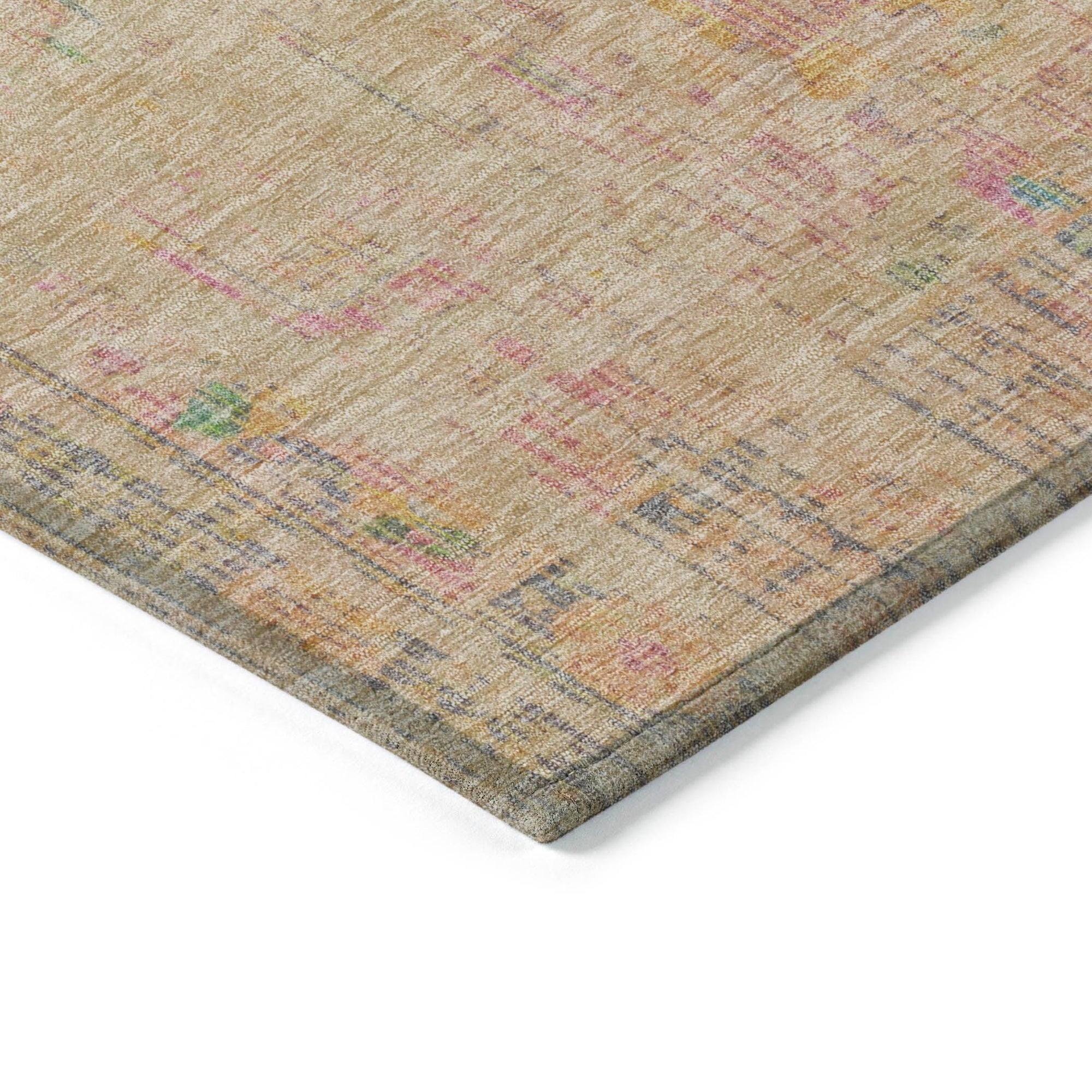 Addison Rugs Haelon Brown Washable Indoor-Outdoor Rug