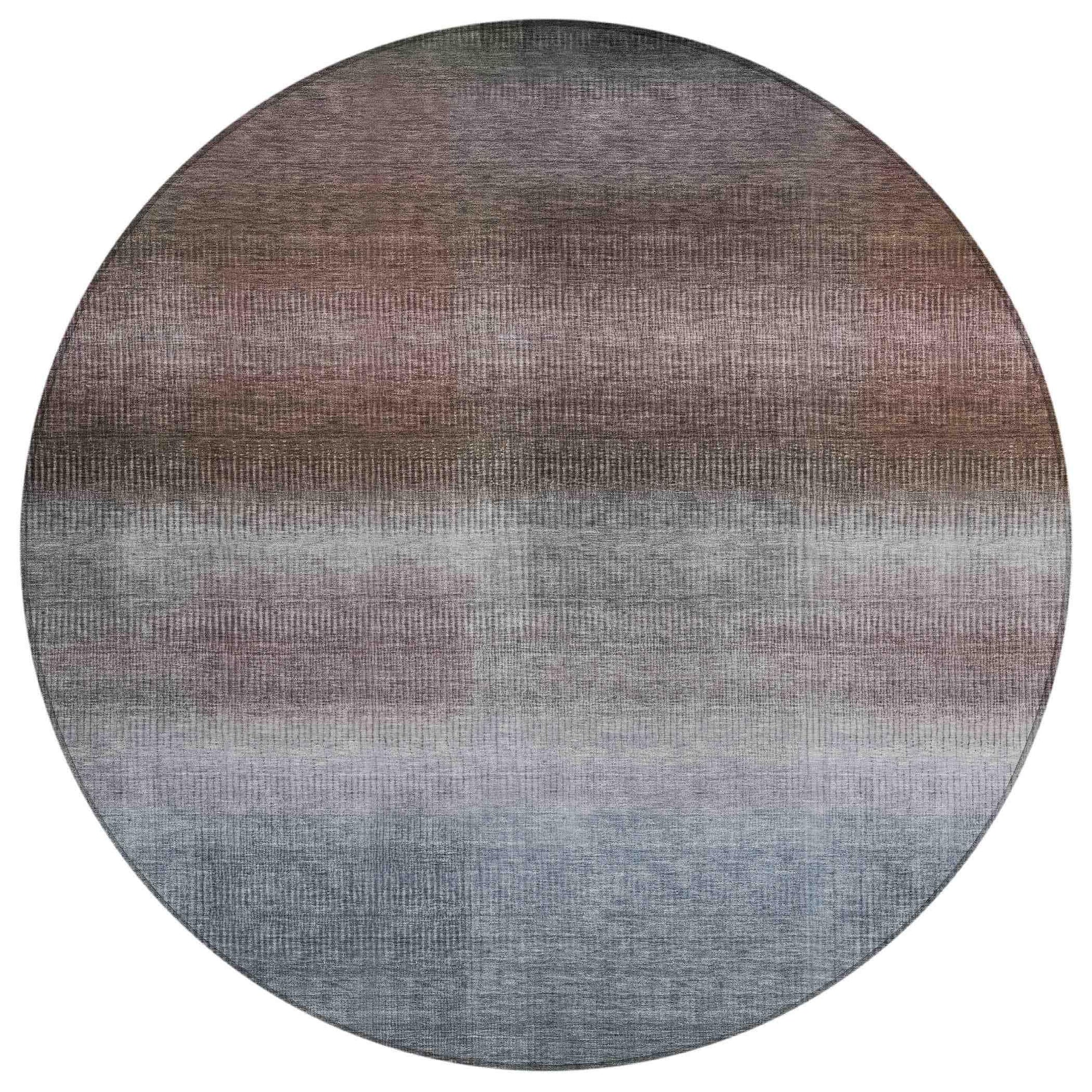 Addison Rugs Haelor Brown Washable Indoor-Outdoor Rug