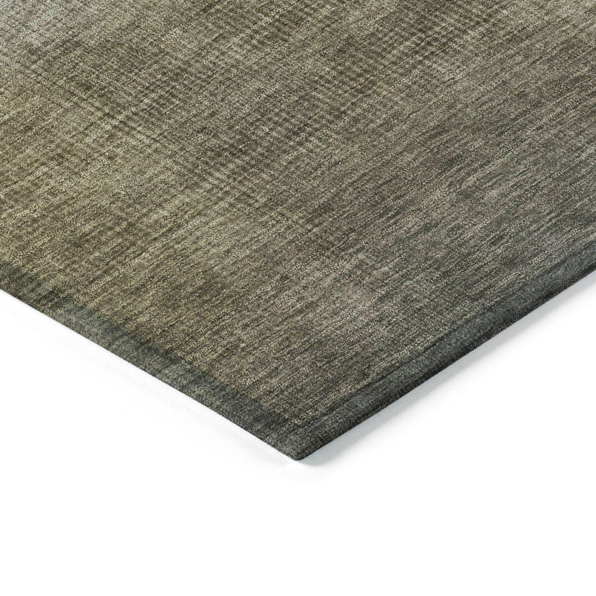 Addison Rugs Haelor Gray Washable Indoor-Outdoor Rug