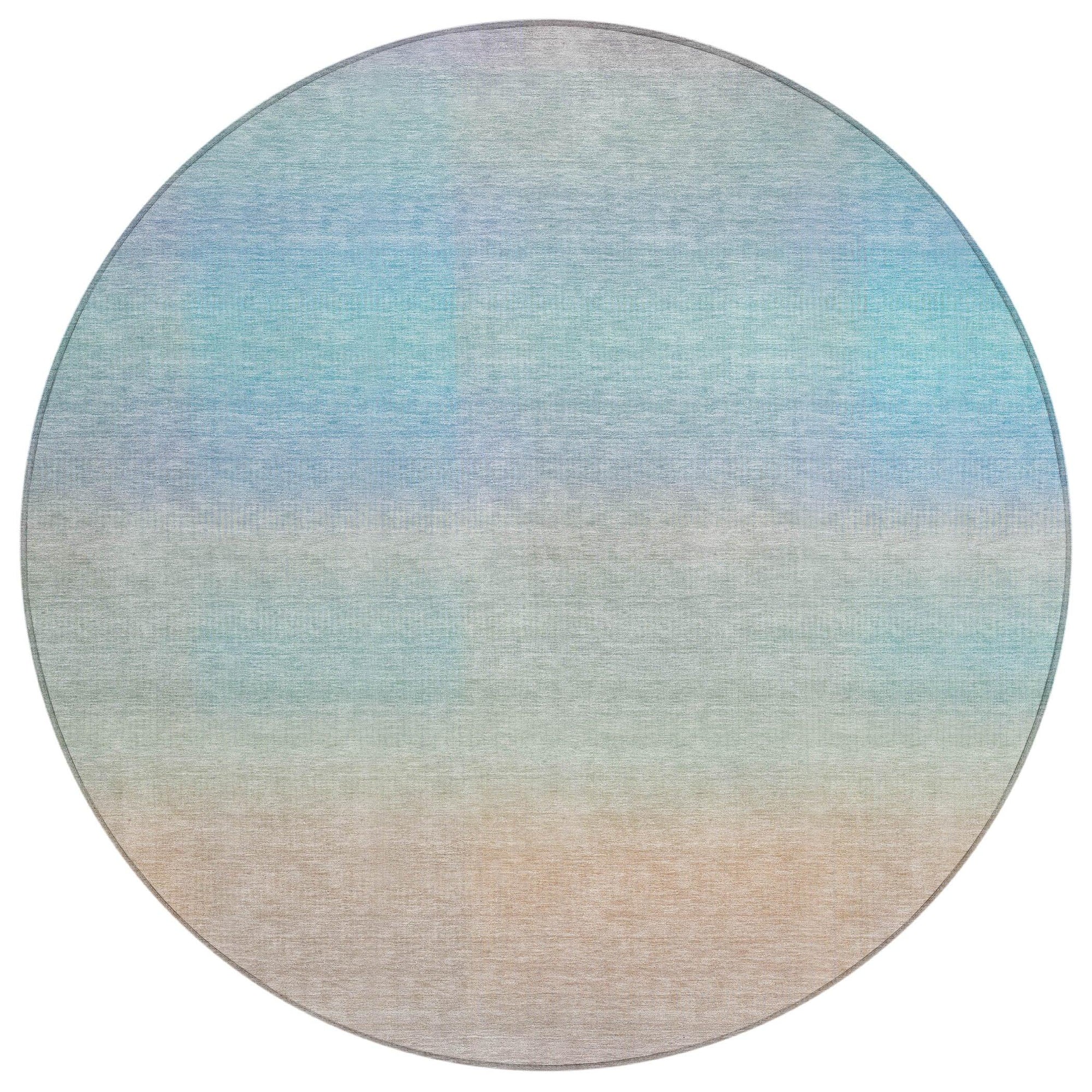 Addison Rugs Haelor Sky Washable Indoor-Outdoor Rug