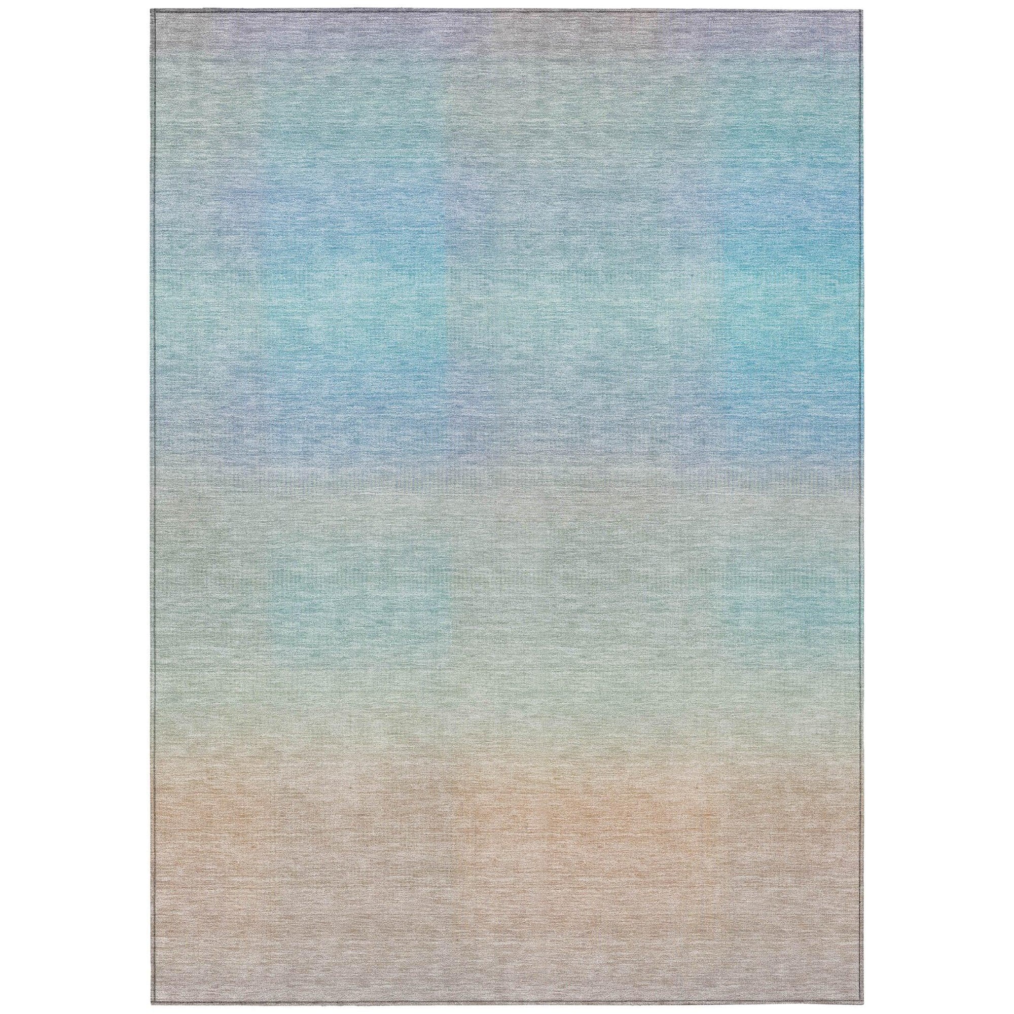 Addison Rugs Haelor Sky Washable Indoor-Outdoor Rug