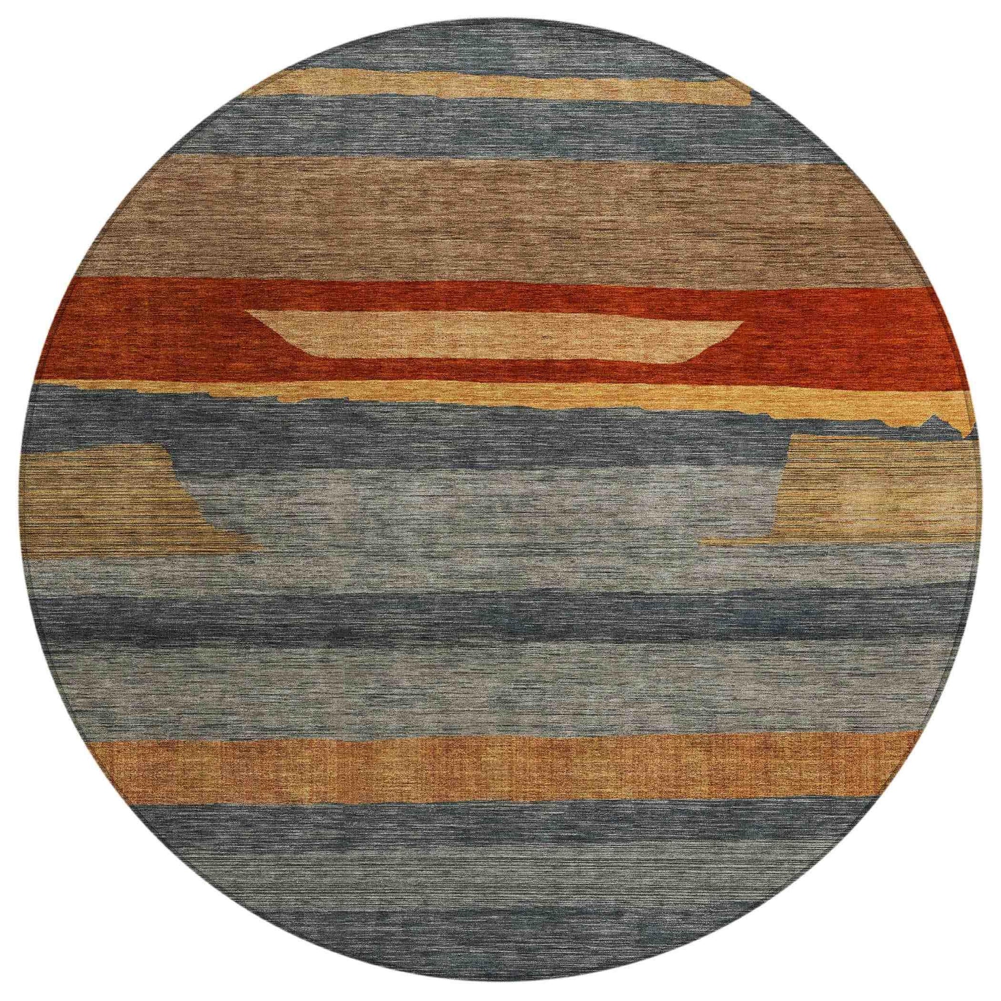 Addison Rugs Haelora Blue Washable Indoor-Outdoor Rug