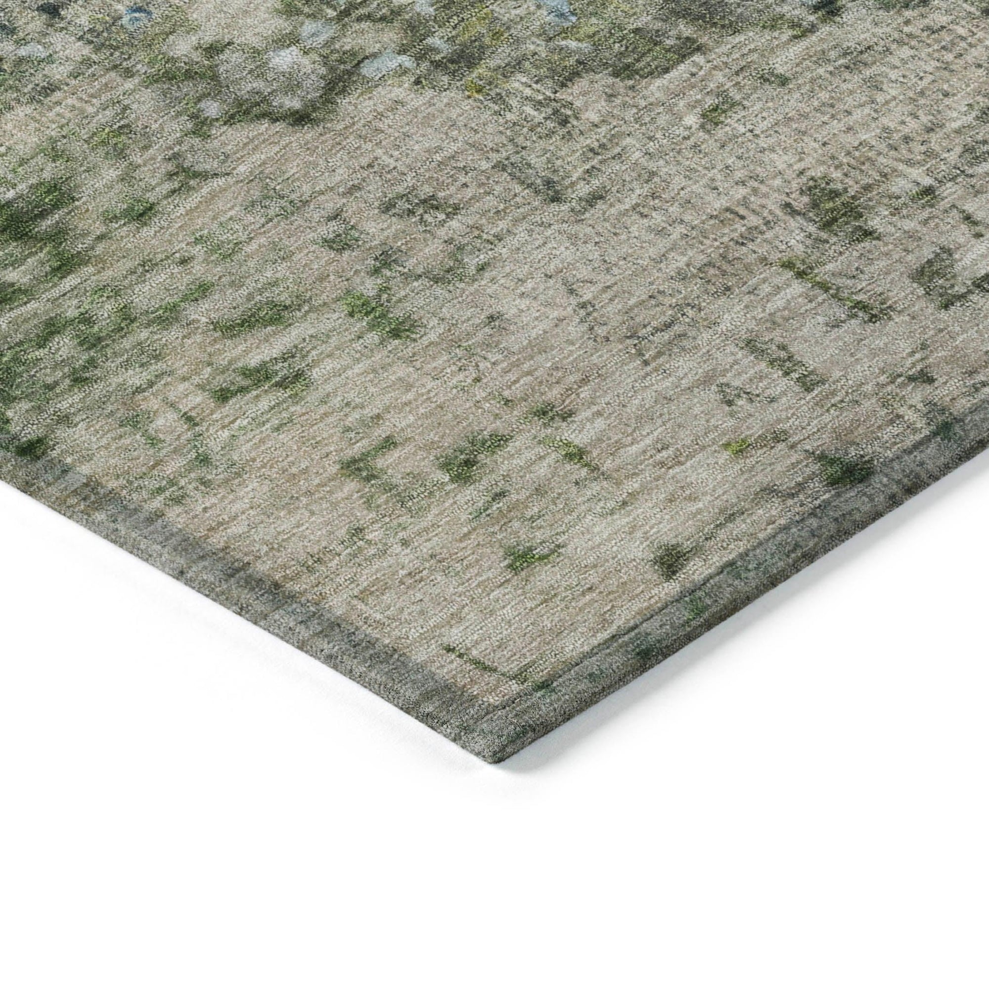 Addison Rugs Iriain Blue Washable Indoor-Outdoor Rug