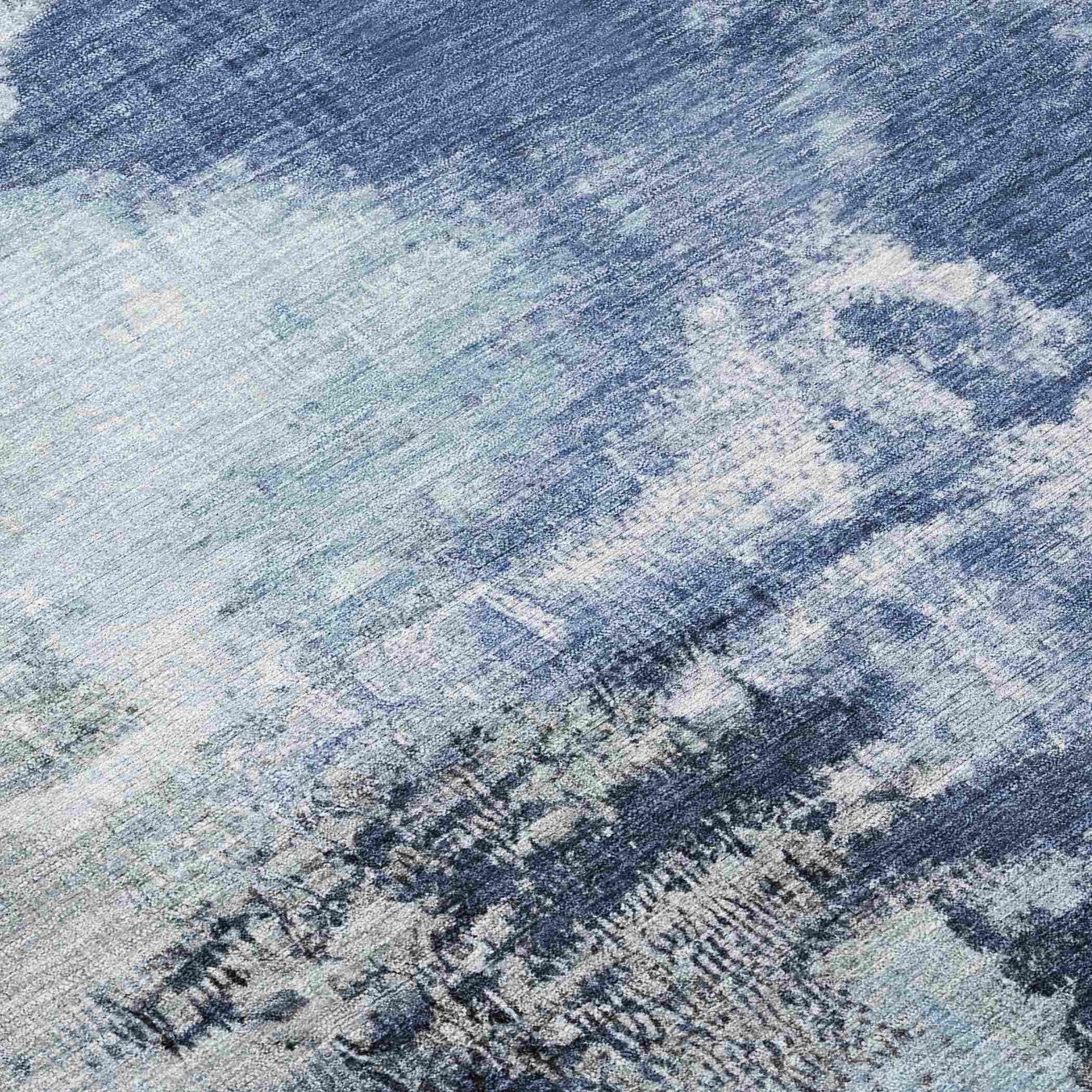 Addison Rugs Iriara Blue Washable Indoor-Outdoor Rug