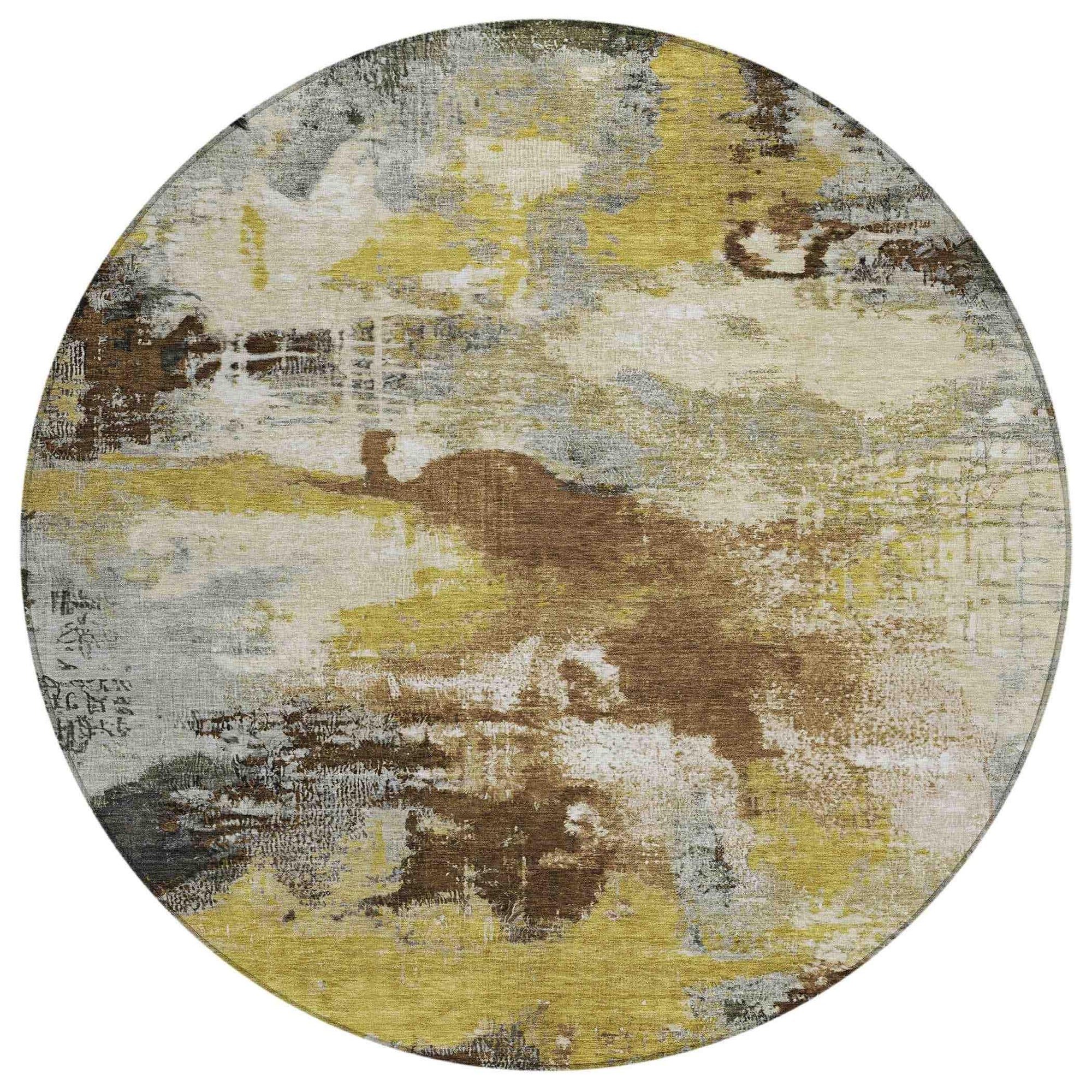 Addison Rugs Iriara Brown Washable Indoor-Outdoor Rug