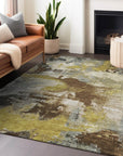 Addison Rugs Iriara Brown Washable Indoor-Outdoor Rug