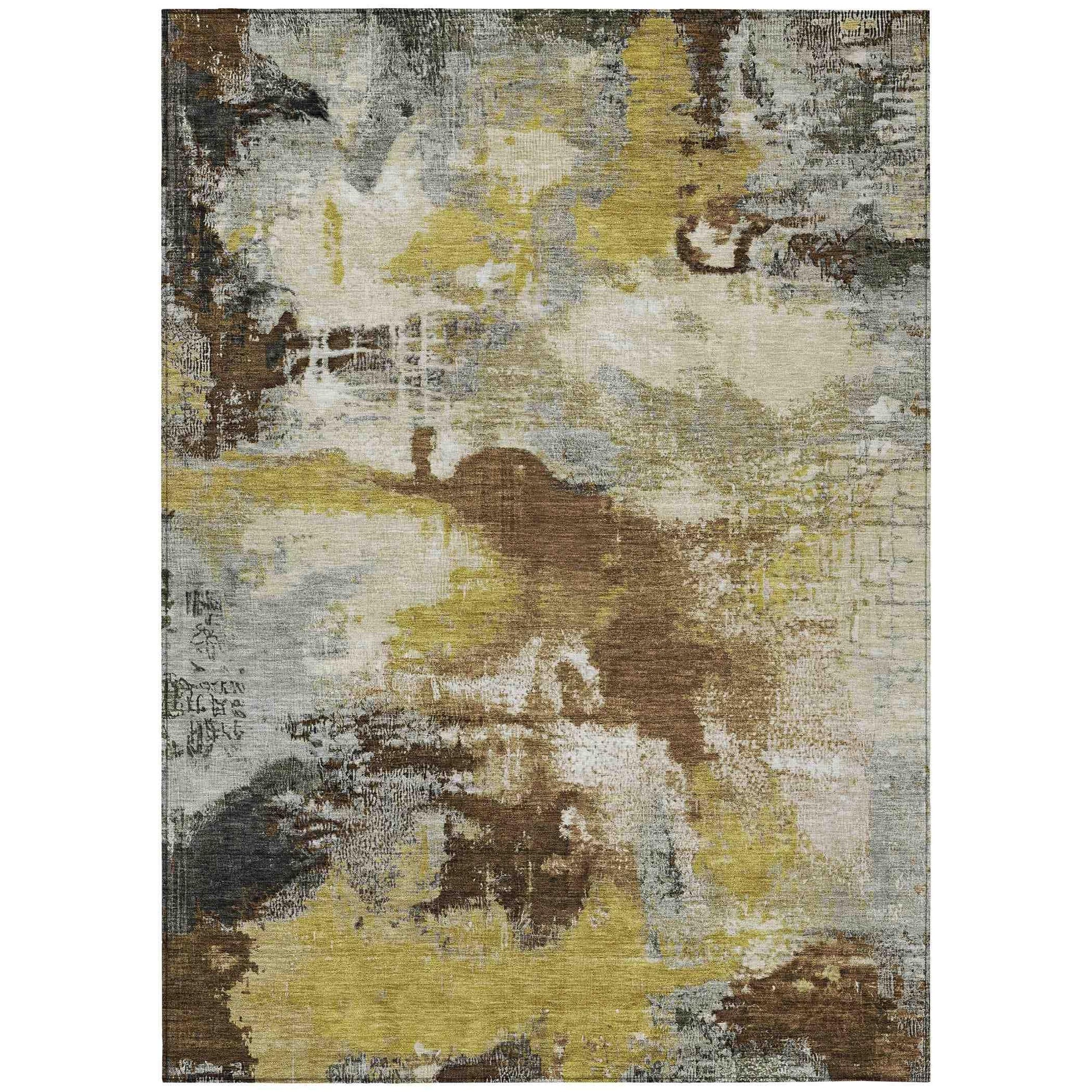 Addison Rugs Iriara Brown Washable Indoor-Outdoor Rug