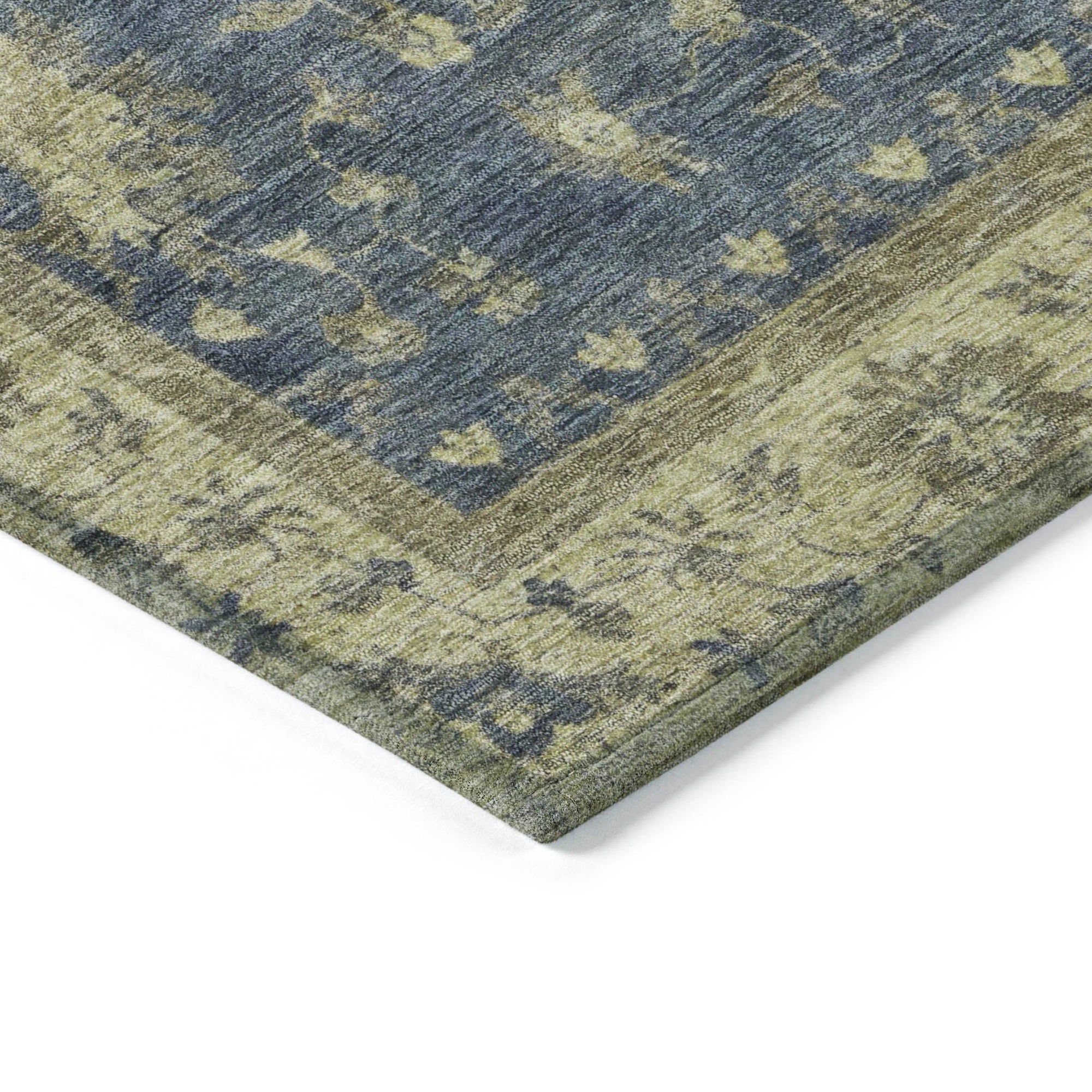 Addison Rugs Iriaris Blue Washable Indoor-Outdoor Rug