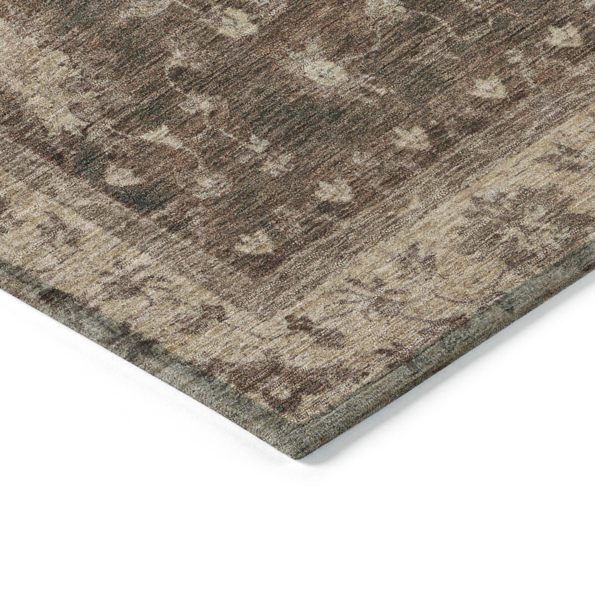 Addison Rugs Iriaris Brown Washable Indoor-Outdoor Rug
