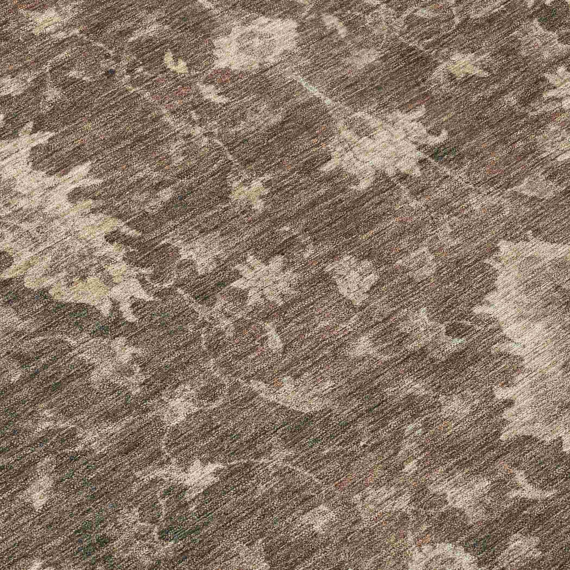Addison Rugs Iriaris Brown Washable Indoor-Outdoor Rug