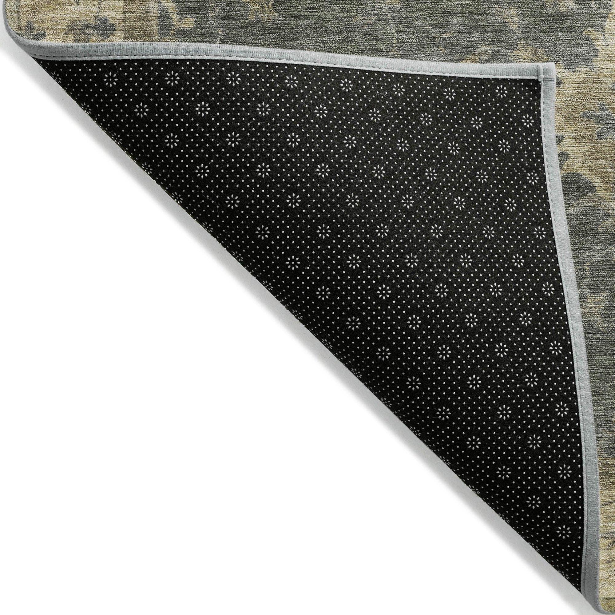 Addison Rugs Iriaris Gray Washable Indoor-Outdoor Rug