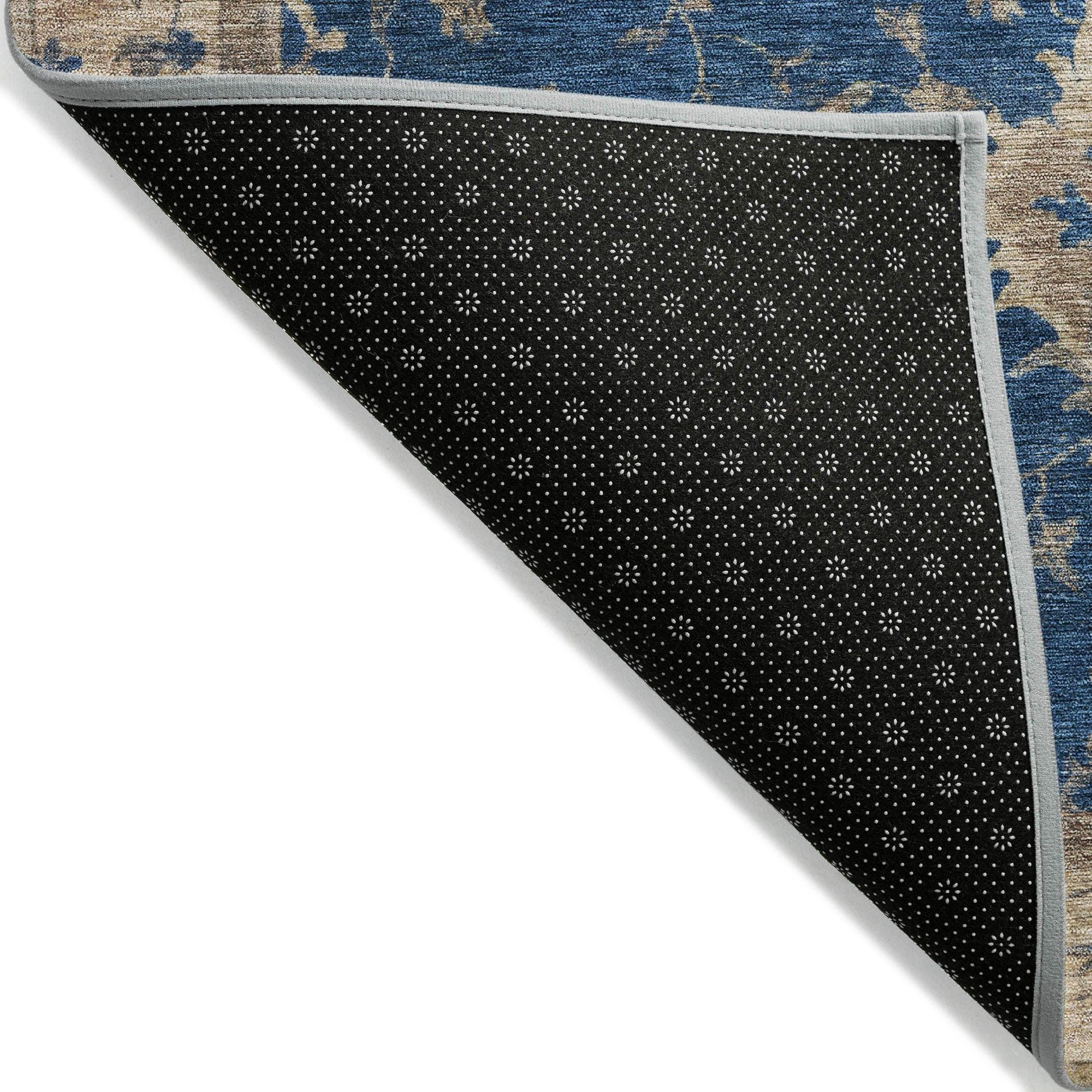 Addison Rugs Iriaris Navy Washable Indoor-Outdoor Rug
