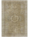 Irias Brown Washable Indoor-Outdoor Rug