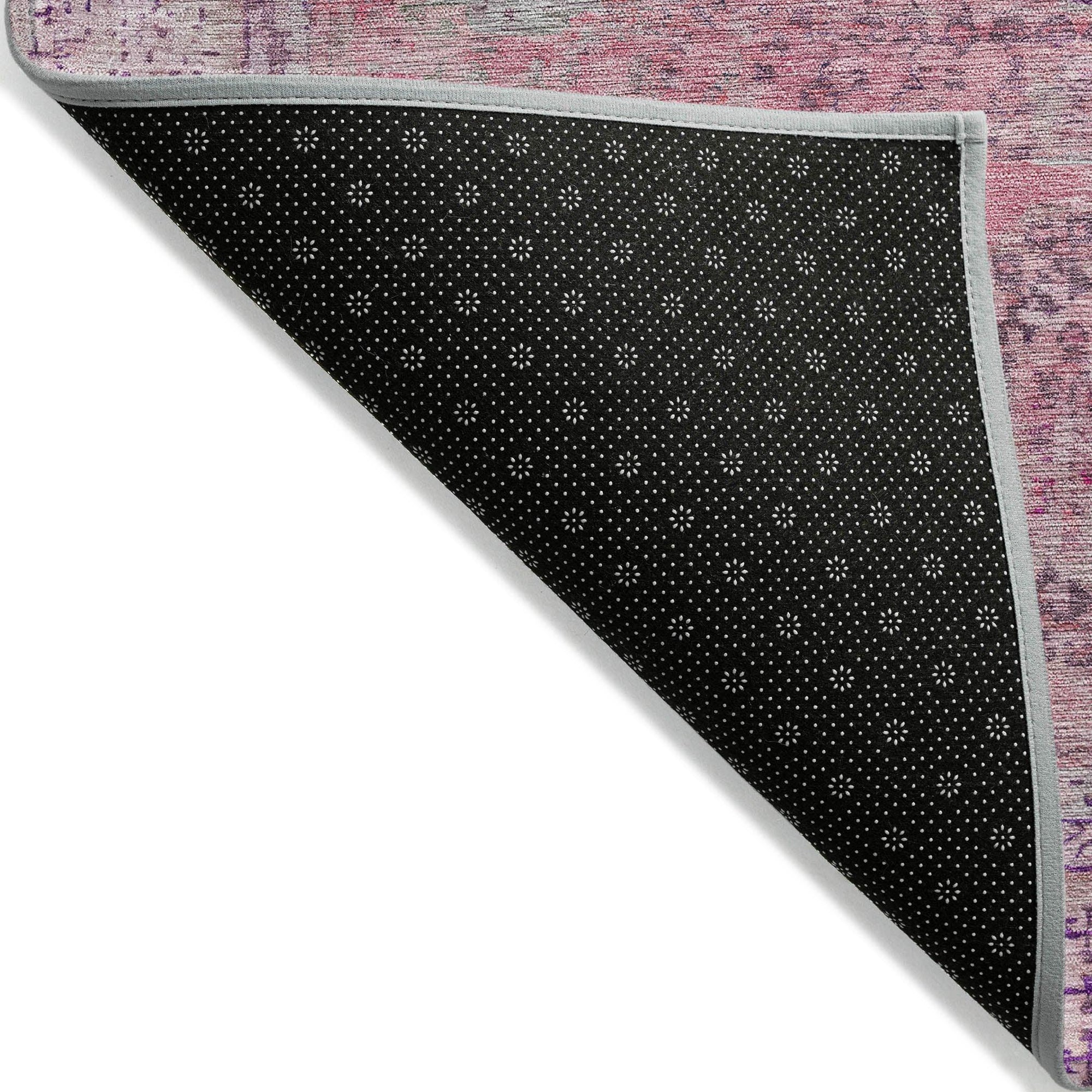 Addison Rugs Irias Pink Washable Indoor-Outdoor Rug